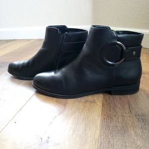 Alfani step n flex black booties 8.5